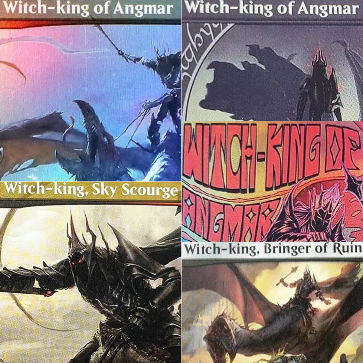 Board Game History - 「ウィッチキング」TCGプロキシカード ブラックトップクオリティ プレイイングボードゲーム デック トレーディングカード