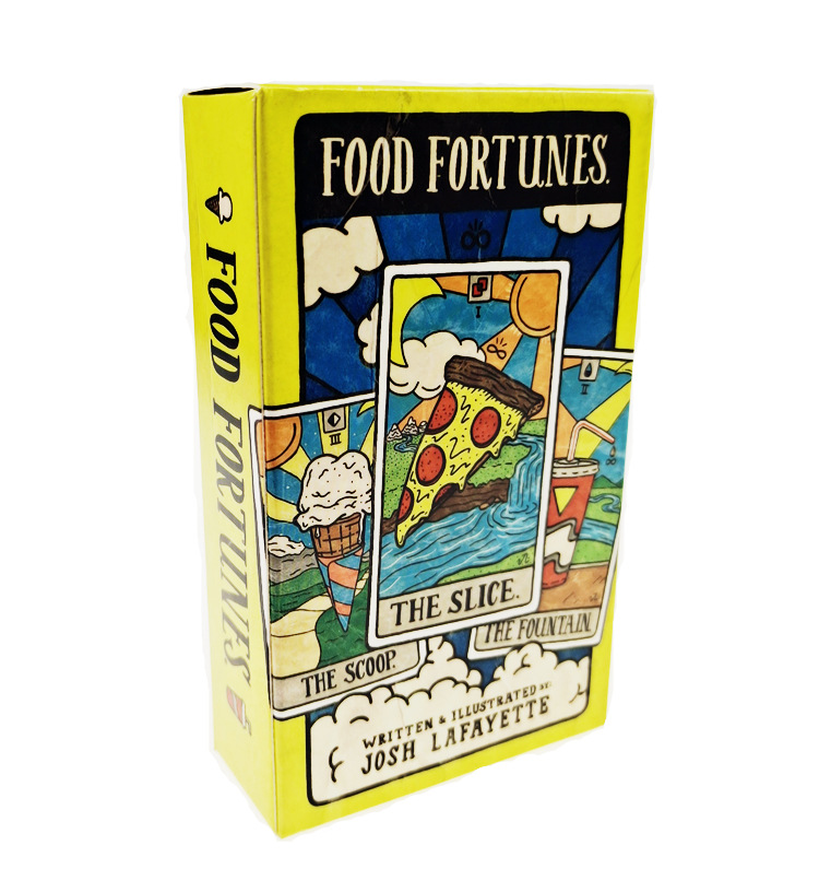 Board Game Research - 78リットルの食品 & ドリンクカードの新しいタロットコレクション,食べ物,遊牧民,秘密のボードゲームの画像,占い