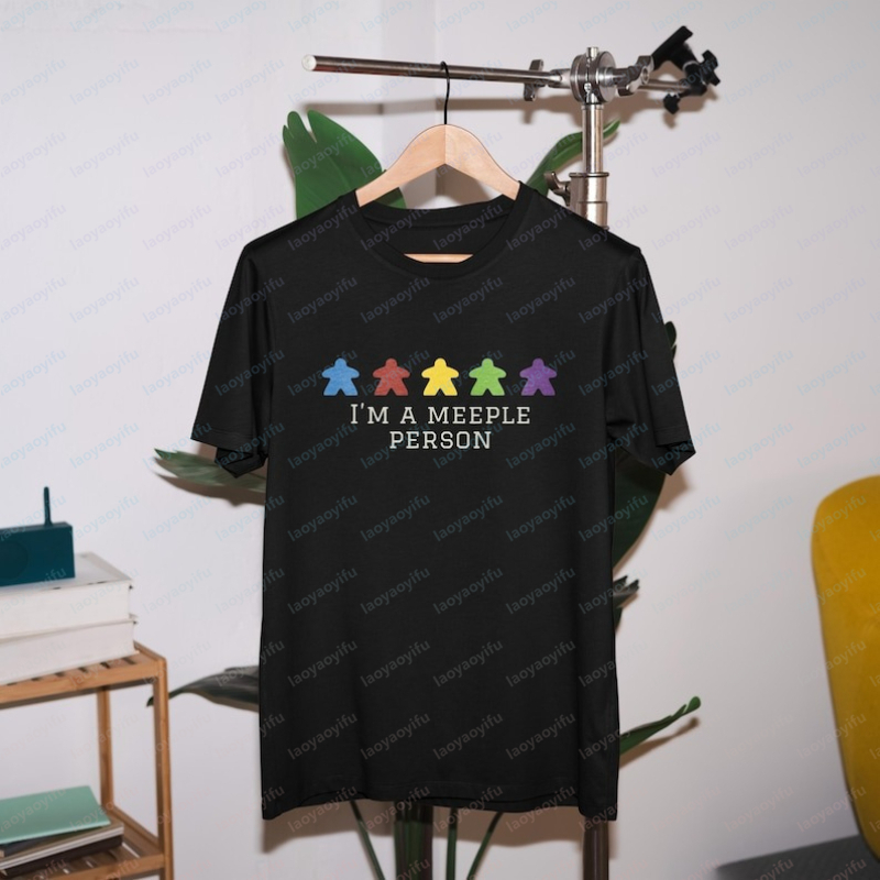 Board Game Catan - 私はミープル好きです 面白いカタン カルカソンヌ ボードゲーム Tシャツ ボードゲームギフト