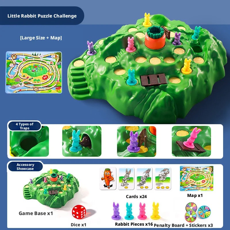 ホットセール楽しいおもちゃウサギトラップアップグレード版ボー - Board Game Land のレビューと価格