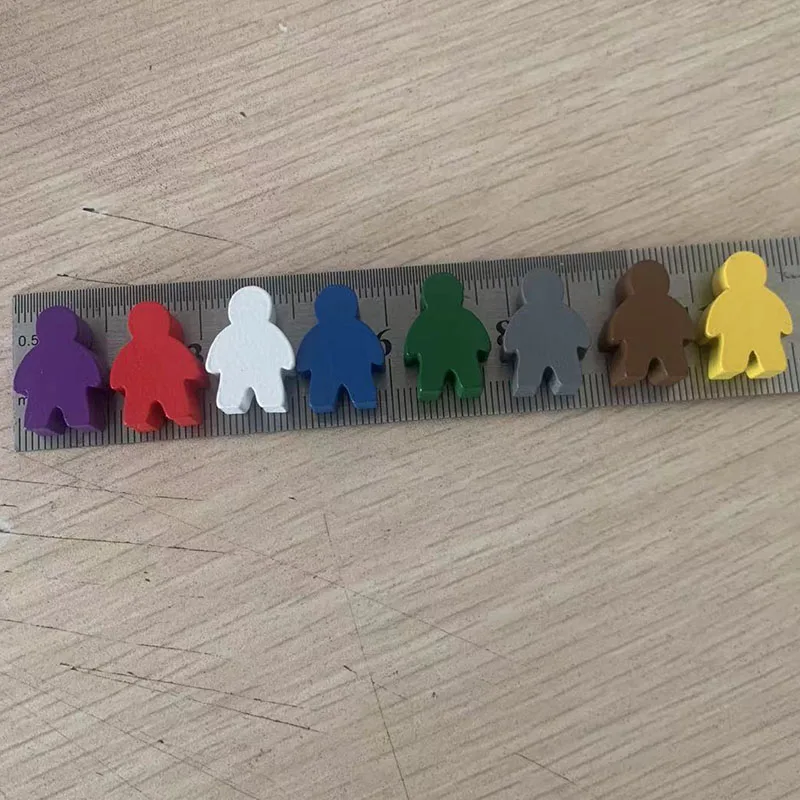 5 ピース/セットヒューマノイド木製チェスゲームアクセサリー - Board Game Catan のレビューと価格