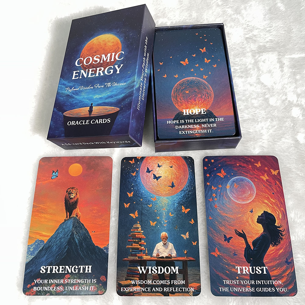 宇宙知恵タロットデッキ、宇宙エネルギーオラクルカード、未知の - Board Game Love Letter のレビューと価格